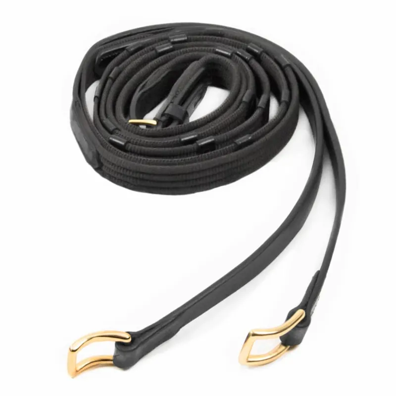 Schockemohle Warendorf Web Rein - Dark Brown/Silver